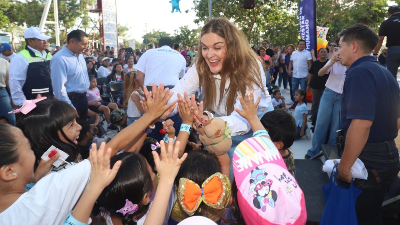 Mérida impulsa actividades recreativas y culturales para la niñez