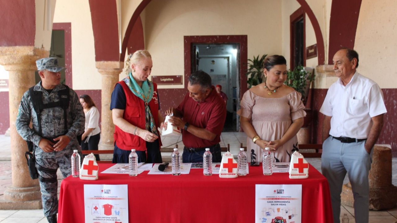 Cruz Roja inicia colecta en Tekax para ambulancias y capacitación
