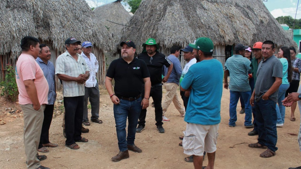 Avanza mejoramiento de vivienda en Yaxhachén, comisaría de Oxkutzcab