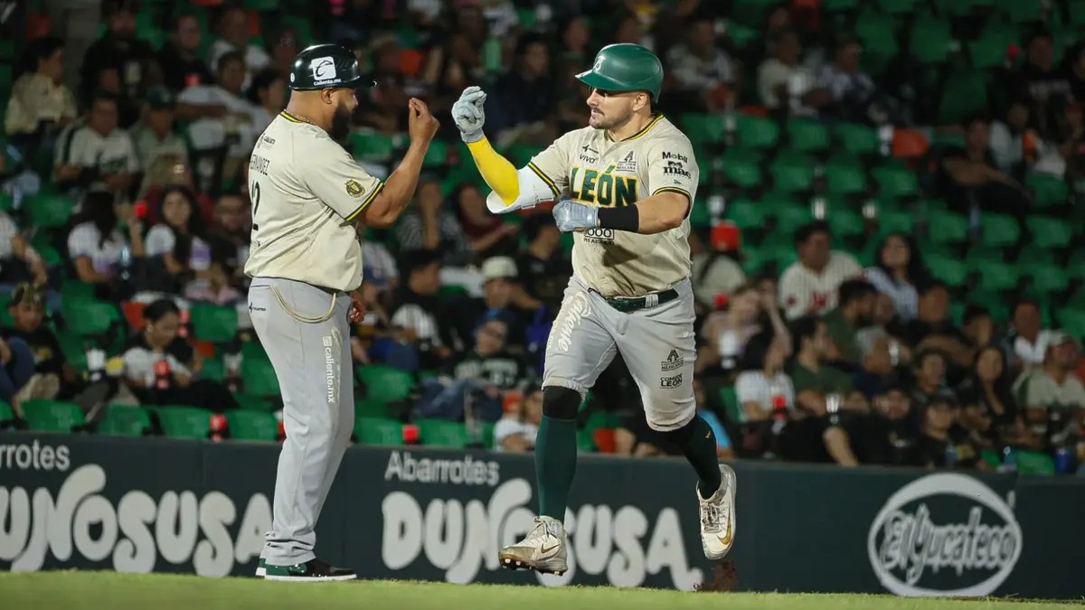 Leones de Yucatán caen 7-6 ante Bravos de León en el arranque de la temporada