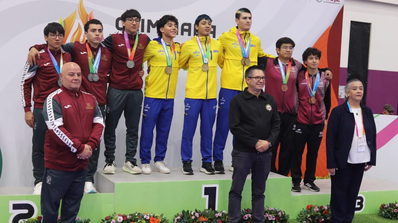 Yucatán cierra su participación en gimnasia de trampolín con 10 medallas en la Olimpiada Nacional
